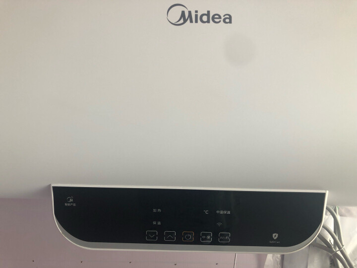美的（Midea）80升数显 健康抑菌预约洗浴电热水器F8021-X1(S) 晒单图