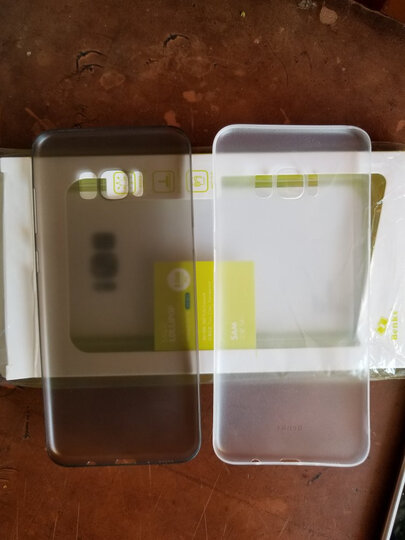 邦克仕(Benks)三星Galaxy S8手机壳手机保护套 S8磨砂全包保护壳 S8保护壳 棒棒糖系列 透蓝色 晒单图