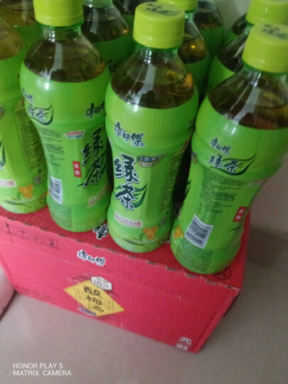 康师傅 绿茶500ml*15瓶 蜂蜜茉莉味低糖饮料饮品量贩装整箱 晒单图