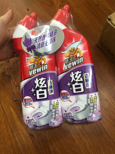 威王 除重垢马桶清洁剂500g*2 松木清香 家用洁厕精 洁厕液 厕所去污 深层洁净洗手间专用 晒单图