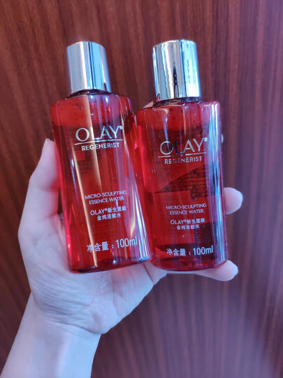 玉兰油(OLAY)大红瓶空气霜50g面霜女士护肤品补水保湿提拉紧致淡化细纹细致毛孔清爽不油腻焕活胶原力礼物 晒单图