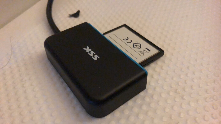 飚王（SSK）SCRM330多功能合一读卡器 USB3.0高速读写 支持TF/SD/CF等手机卡相机卡 晒单图