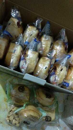 三只松鼠手撕面包 饼干蛋糕千糕点零食酵母面包代餐早餐口袋软面包礼盒 1000g/盒 晒单图