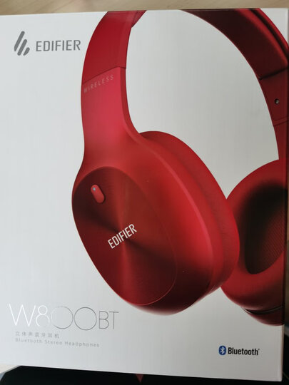 漫步者(EDIFIER)W800BT 头戴式立体声蓝牙耳机 音乐耳机 手机耳机 通用苹果华为小米手机 白色 晒单图