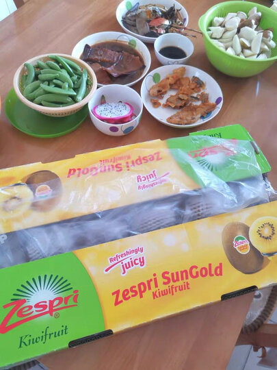 Zespri佳沛 新西兰阳光金奇异果 特大25-27个原箱装 单果重约124-145g 生鲜自营水果礼盒 晒单图