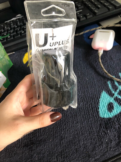 优家(UPLUS)美妆蛋 遇水变大葫芦形水滴形化妆粉扑2个装(彩妆蛋 化妆海绵粉扑定妆 颜色随机) 晒单图