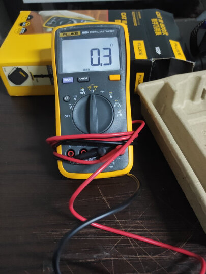 福禄克（FLUKE）15B+数字万用表 掌上型多用表 自动量程 带背光 仪器仪表 晒单图