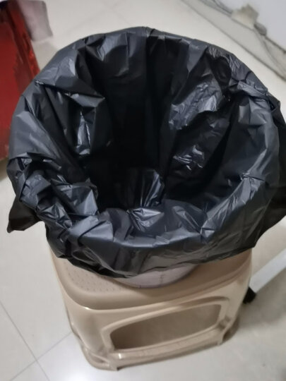 利得特大号加厚商业物业黑色垃圾袋90*100cm10只平装 垃圾分类 晒单图