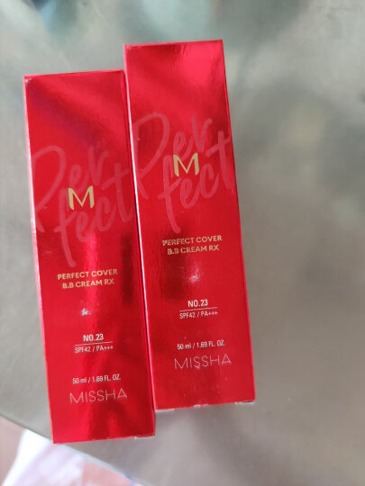 谜尚（MISSHA）魅力润颜修容霜SPF42/PA+++ 20ml （气垫bb霜女粉底液遮瑕保湿防晒霜） 晒单图