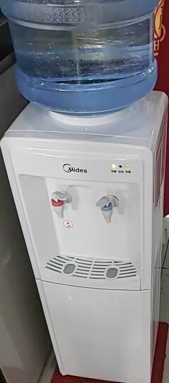 美的（Midea）饮水机家用桶装水立式办公室温热型多重防干烧大储物柜饮水器MYR718S-X 晒单图