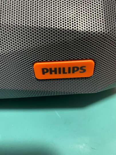 飞利浦（PHILIPS）BT6900音乐小号角 便携式无线蓝牙音箱低音炮音响播放器电脑桌面户外布艺hifi防水宝石蓝 晒单图