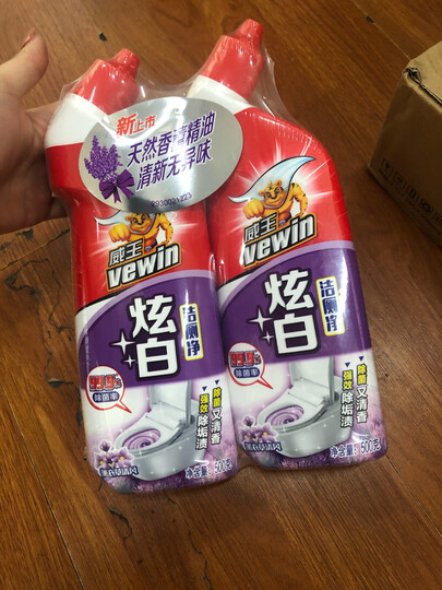 威王 除重垢马桶清洁剂500g*2 松木清香 家用洁厕精 洁厕液 厕所去污 深层洁净洗手间专用 晒单图