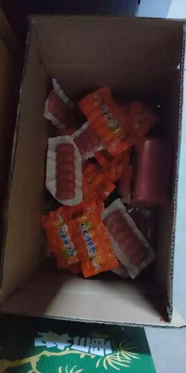 双汇 火腿肠 香肠火腿 餐饮肉粒香肠 330g 支 晒单图
