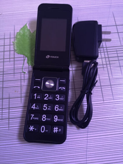 天语（K-Touch）T91 翻盖老人手机 移动2G 大字体大按键老年机 双卡双待超长待机 儿童学生备用功能手机 红色 晒单图