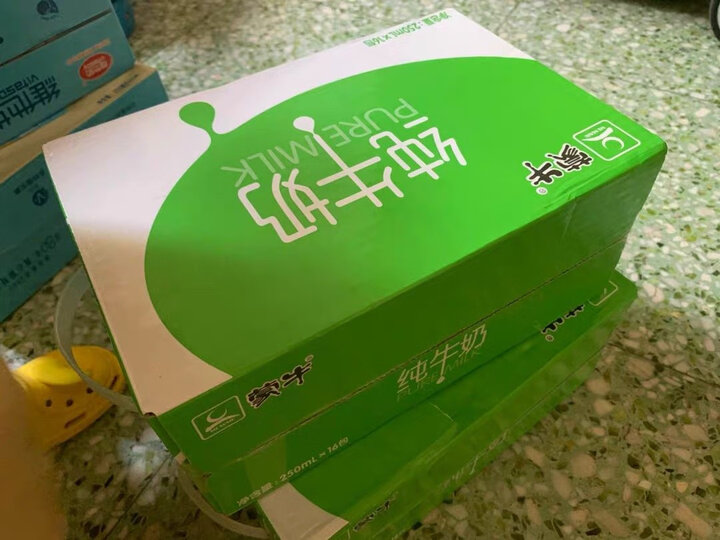 蒙牛 纯牛奶 PURE MILK 250ml*16 航天定制装(新老包装随机发货) 晒单图