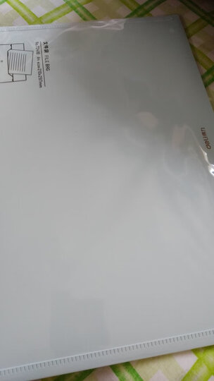 得力(deli)乐素系列A4文件袋 公文包/资料袋 加厚款PP按扣文件袋 水晶蓝 晒单图