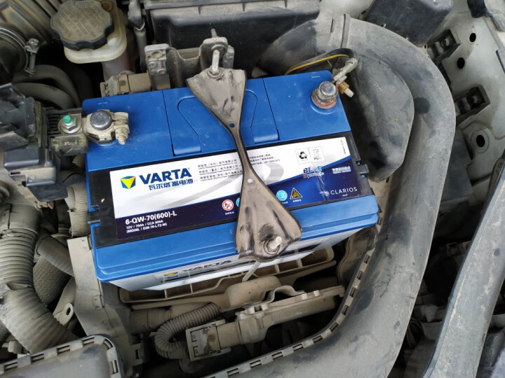 瓦尔塔（VARTA）汽车电瓶蓄电池 蓝标80D26L 现代途胜马自达奔腾风骏5上门安装 晒单图