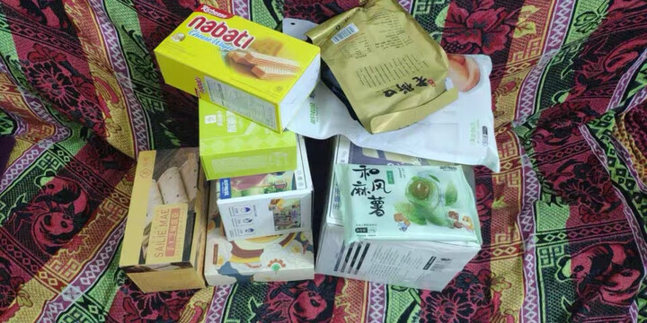 三只松鼠抹茶和风麻薯饼干糕点手工特色零食小吃 150g/袋 晒单图