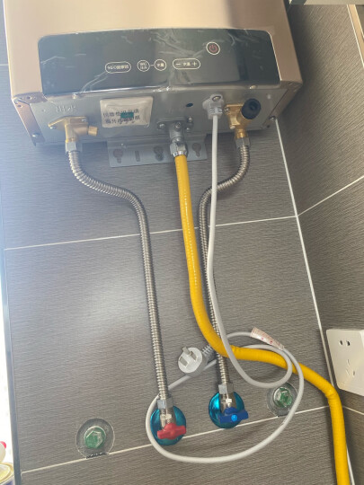 海尔（Haier）16升燃气热水器水伺服多频恒温CO主动安防安全防烫锁JSQ31-16WPT(12T)天然气 京品家电 晒单图