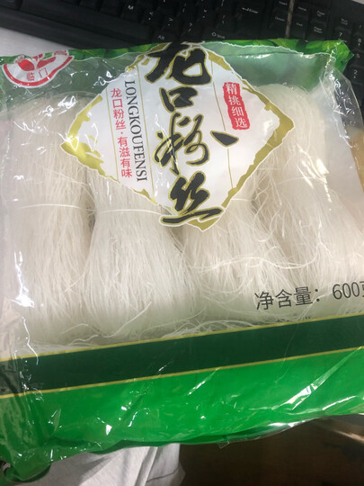 富昌 红薯粉条300g 宽粉 酸辣粉 方便速食 火锅凉拌粉丝南北干货 晒单图