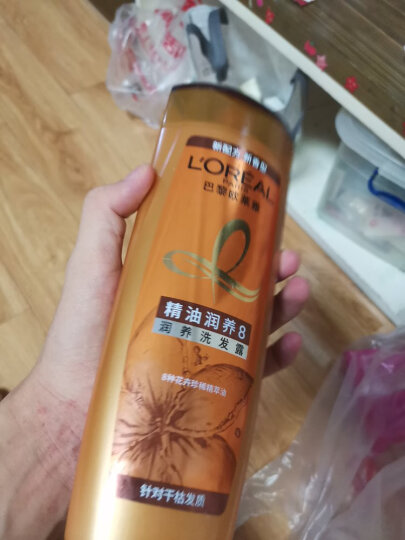 欧莱雅精油润养洗发水去屑洗发露400ml(新老包装随机发货) 晒单图