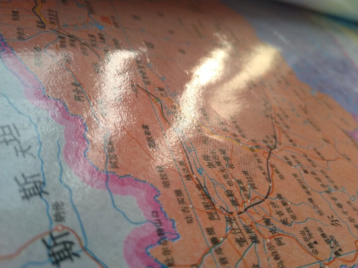 2022年 中国地图挂图+世界地图挂图（1.1米*0.8米 学生地理学习、办公家庭装饰  无拼缝通用挂图 套装共2张） 晒单图