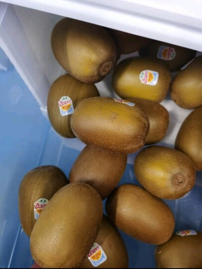 Zespri佳沛 新西兰阳光金奇异果 特大25-27个原箱装 单果重约124-145g 生鲜自营水果礼盒 晒单图