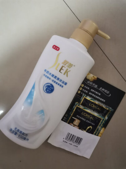 舒蕾(SLEK)洗发水山茶花焗油莹亮滋养毛发600ml男女通用 洗发露(新老包装随机发放) 晒单图