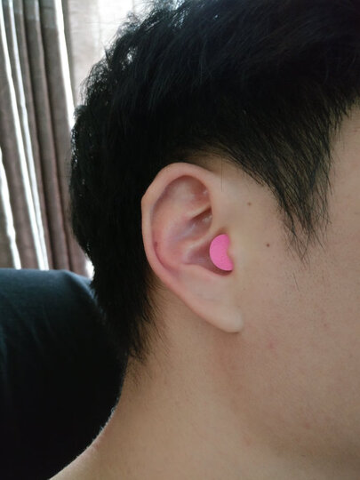 安耳悠 隔音耳塞 男士女士专用防噪音睡眠耳塞 防呼噜声睡觉工作学习用入耳式 德国原装进口soft 2副装 晒单图