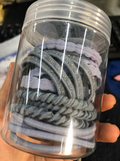 优家(UPLUS)小清新简约个性头绳马尾皮筋20根(发带 发圈 头饰 扎头发 橡皮筋 弹力绳) 晒单图
