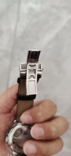 天梭（TISSOT）瑞士手表 力洛克系列腕表 皮带机械男表T006.407.16.053.00 晒单图