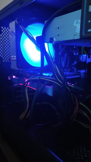 九州风神(DEEPCOOL) 玄冰400 CPU散热器(多平台/支持AM4/4热管/智能温控/发蓝光/12CM风扇/附带硅脂) 晒单图