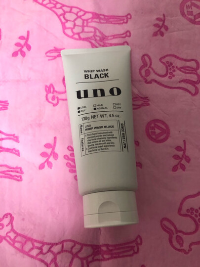 日本进口 资生堂Shiseido UNO吾诺清凉洁面啫喱130g/支 舒爽保湿深层清洁温和亲肤不干涩洗面奶 晒单图