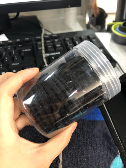 优家(UPLUS)糖果色尼龙发圈发绳头绳30个(赠同款6个 无接缝高弹力橡皮筋扎头发发绳 皮筋发带头饰) 晒单图