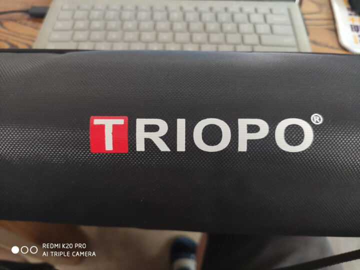 捷宝（TRIOPO）T258G 轻便携单反相机三角架云台套装 佳能尼康微摄影像机 晒单图