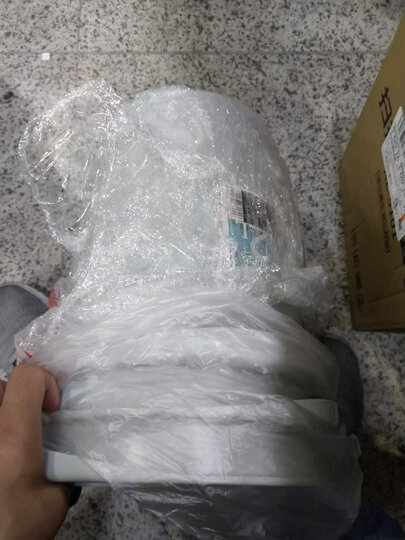 家杰优品 塑料垃圾桶袋大号家用厨房卫生间客厅圆形纸篓12L JJ-101 晒单图