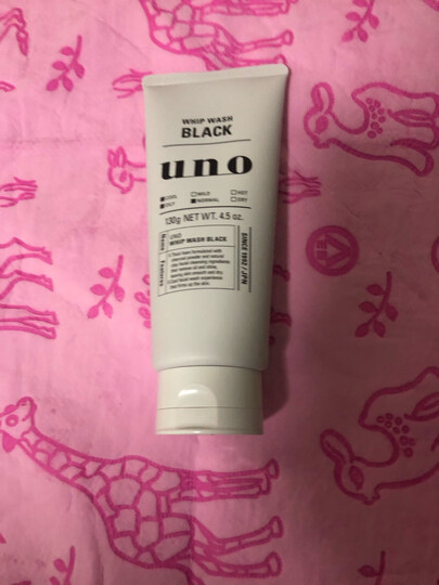 日本进口 资生堂Shiseido UNO吾诺清凉洁面啫喱130g/支 舒爽保湿深层清洁温和亲肤不干涩洗面奶 晒单图