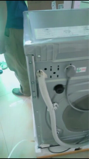 西门子(SIEMENS) 8公斤 变频滚筒洗衣机 除菌液 防过敏程序 快洗15' 高温筒清洁 XQG80-WM10N1C80W 晒单图
