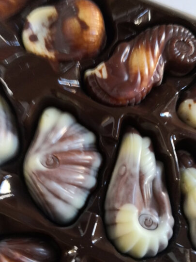 比利时进口 吉利莲 金贝壳巧克力 女生礼物喜糖 礼盒装 250g（20枚） 晒单图