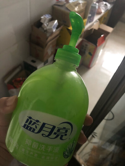 蓝月亮野菊花洗手液 500g/瓶+500g/补充瓶 厨房专用 去腥去油腻 温和保湿 去油污 洗手液补充装 晒单图