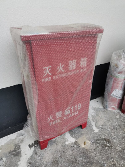 神龙灭火器呼吸器组合箱消防箱 可放5公斤灭火器2具呼吸器2个 SLZHC型 晒单图