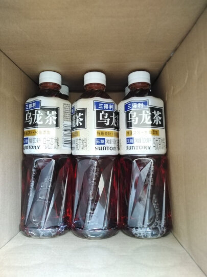 三得利无糖黑乌龙茶饮料 0糖0脂0能量高浓度茶多酚 350ml*24瓶整箱装 晒单图