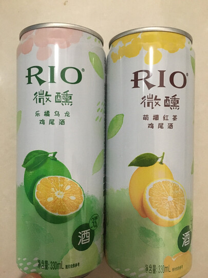 锐澳(RIO)洋酒 预调 鸡尾酒 果酒 本味 5度 275ml*6瓶 (4种口味) 晒单图