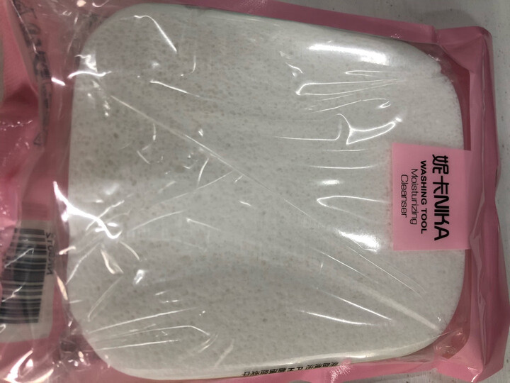 妮卡(NIKA)牛奶亲肤洁面洗脸扑1个装(面部清洁 柔软海绵) 晒单图