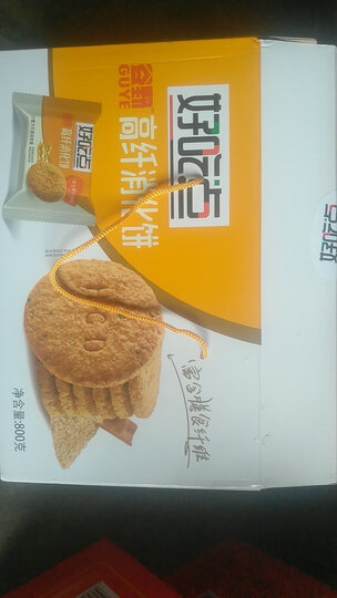 达利园 好吃点高纤粗粮饼800g休闲零食早餐饼干点心礼盒 晒单图