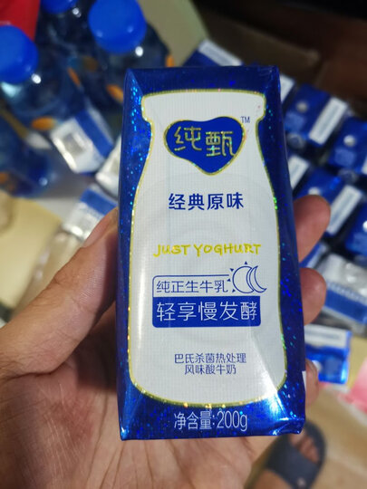 蒙牛纯甄 常温风味酸牛奶 200g*24 礼盒装 晒单图