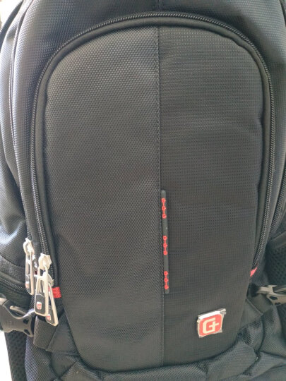 SWISSGEAR电脑包 双肩背包男15.6英寸笔记本包苹果戴尔商务旅行休闲学生书包 SA-9951黑色 晒单图