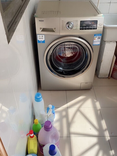 海尔(Haier) 10KG全自动BLDC变频滚筒洗衣机 EG10014B39GU1 晒单图