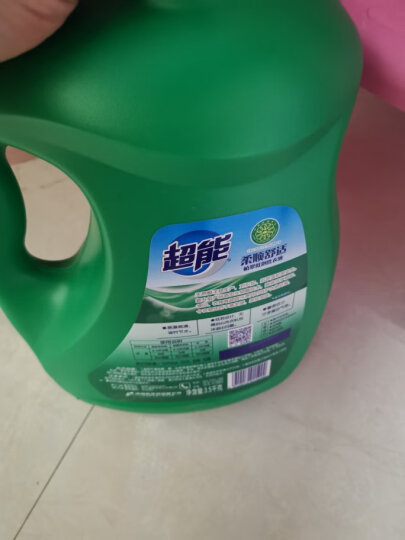 超能柔顺舒适洗衣液3.5kg*2  天然椰油 亲肤 生物酶 高效去污 晒单图