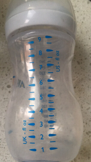 飞利浦新安怡 奶瓶 PP奶瓶 婴儿仿母乳硅橡胶奶嘴宽口径 260ml 进口 自带1月+奶嘴SCF693/13 晒单图